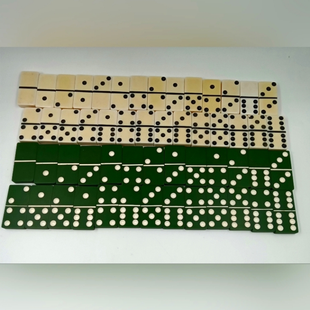 VINTAGE DOMINOS 2 SETS